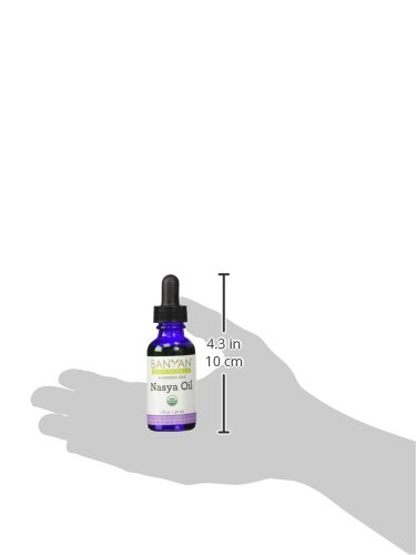 Banyan Botanicals Nasya Oil – Organic Herbal Nasal Drops for Clear Breathing – Ayurvedic Nasal Cleaner and Nose Moisturizer* – One Fluid Ounce – Certified Organic, Non GMO, Chemical Free - Image 3